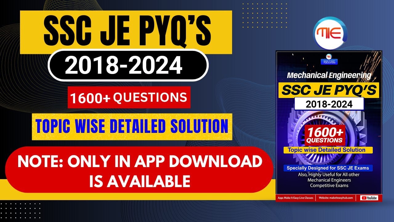 SSC JE PYQ Ebook