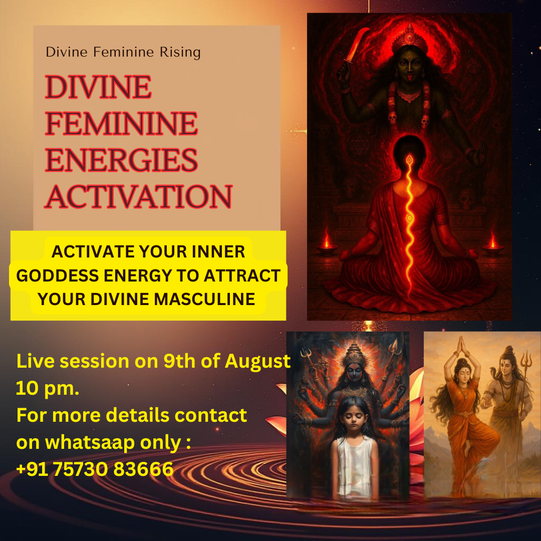 DIVINE FEMININE ENERGY ACTIVATION INNER GODDESS 