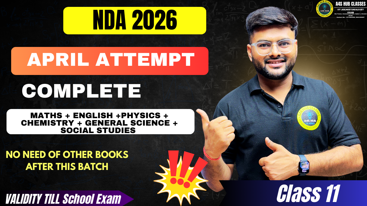 NDA Maths and GAT (April Attempt 2026)