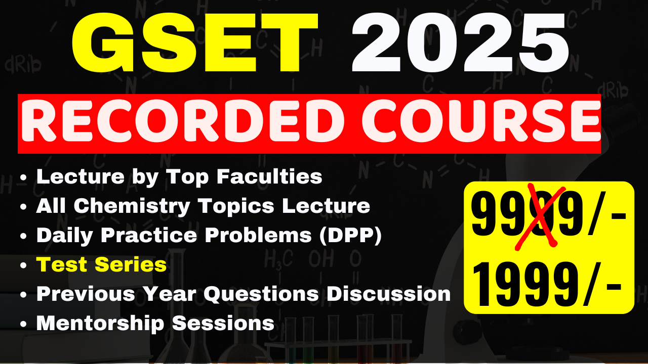 GSET Chemistry 2025