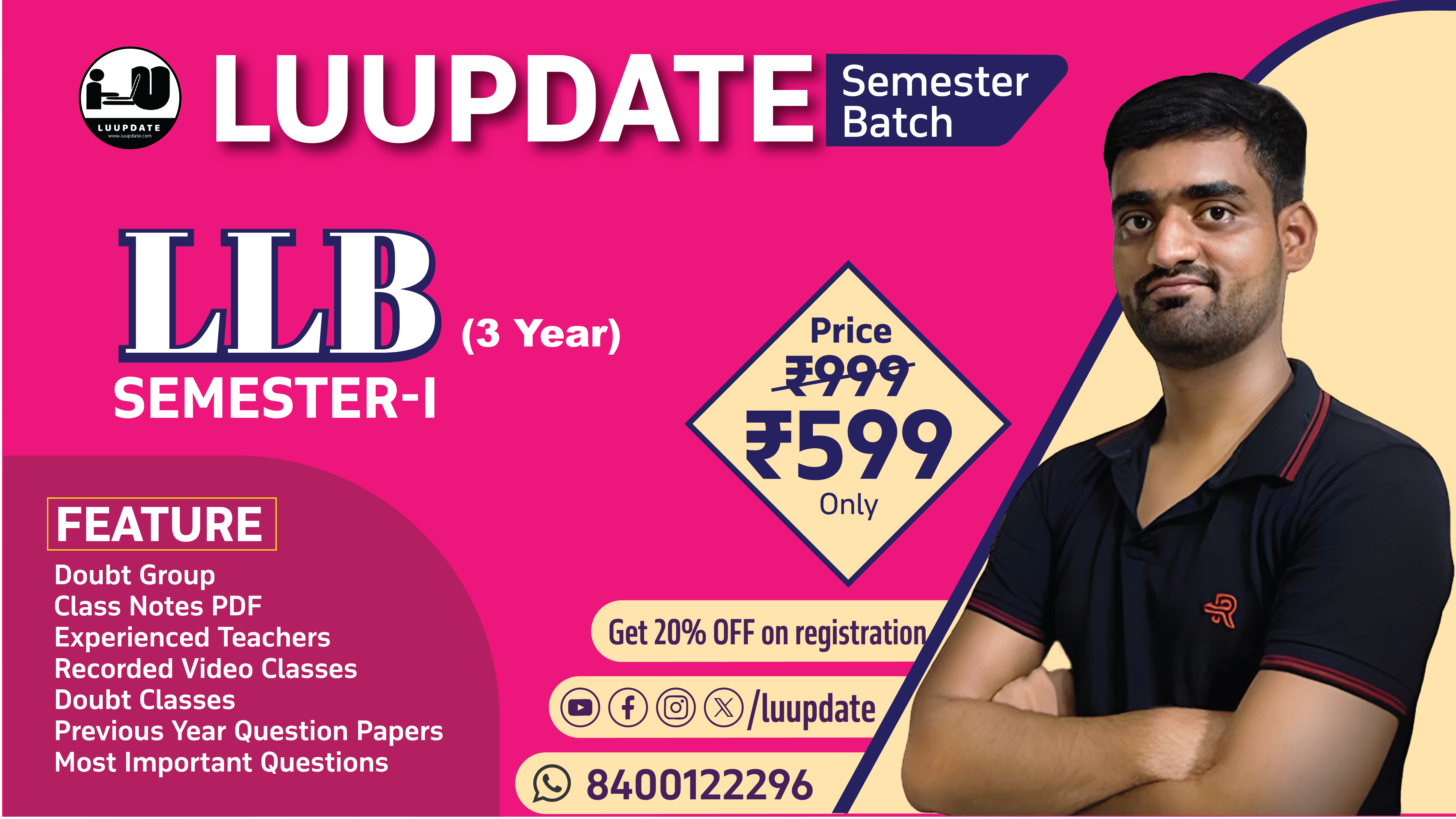 LLB 3 Year SEM I