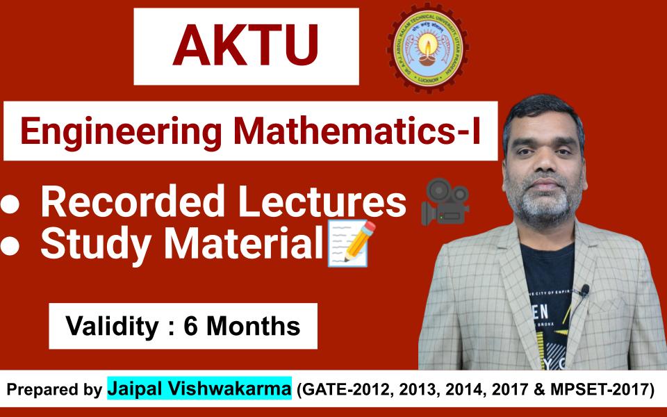 AKTU_ Engineering Mathematics-I