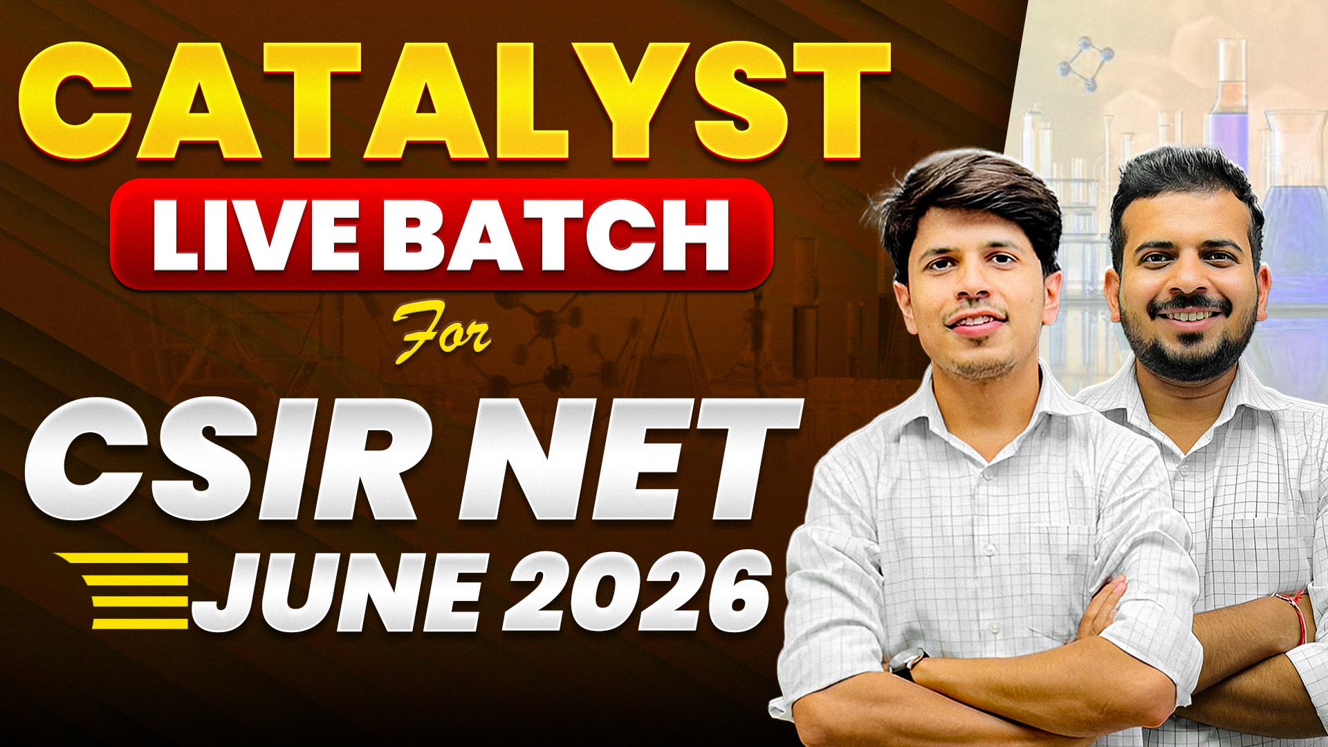 Catalyst Live Batch for CSIR NET June 2026