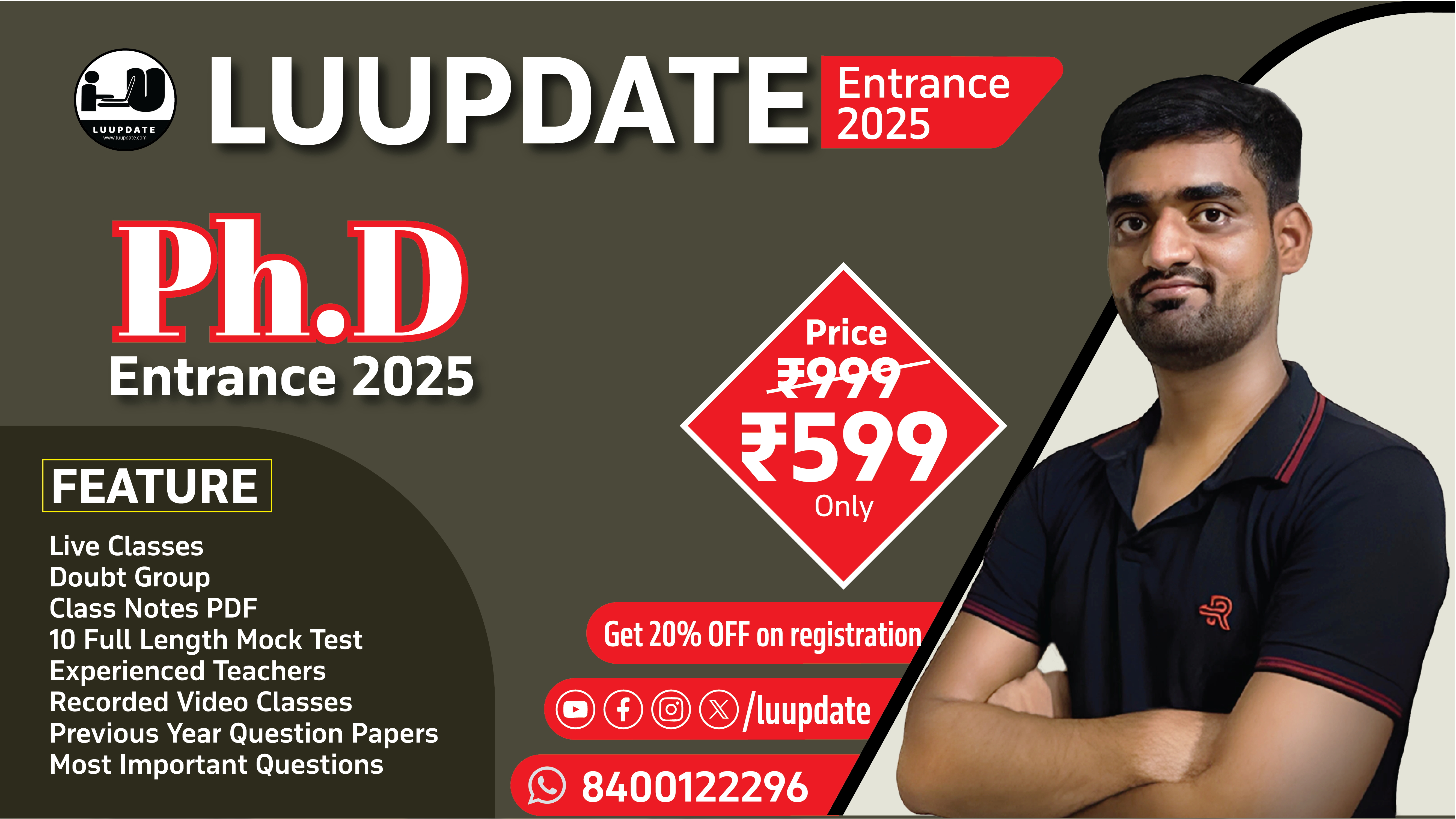 LU Ph.D Entrance Study Material 2025