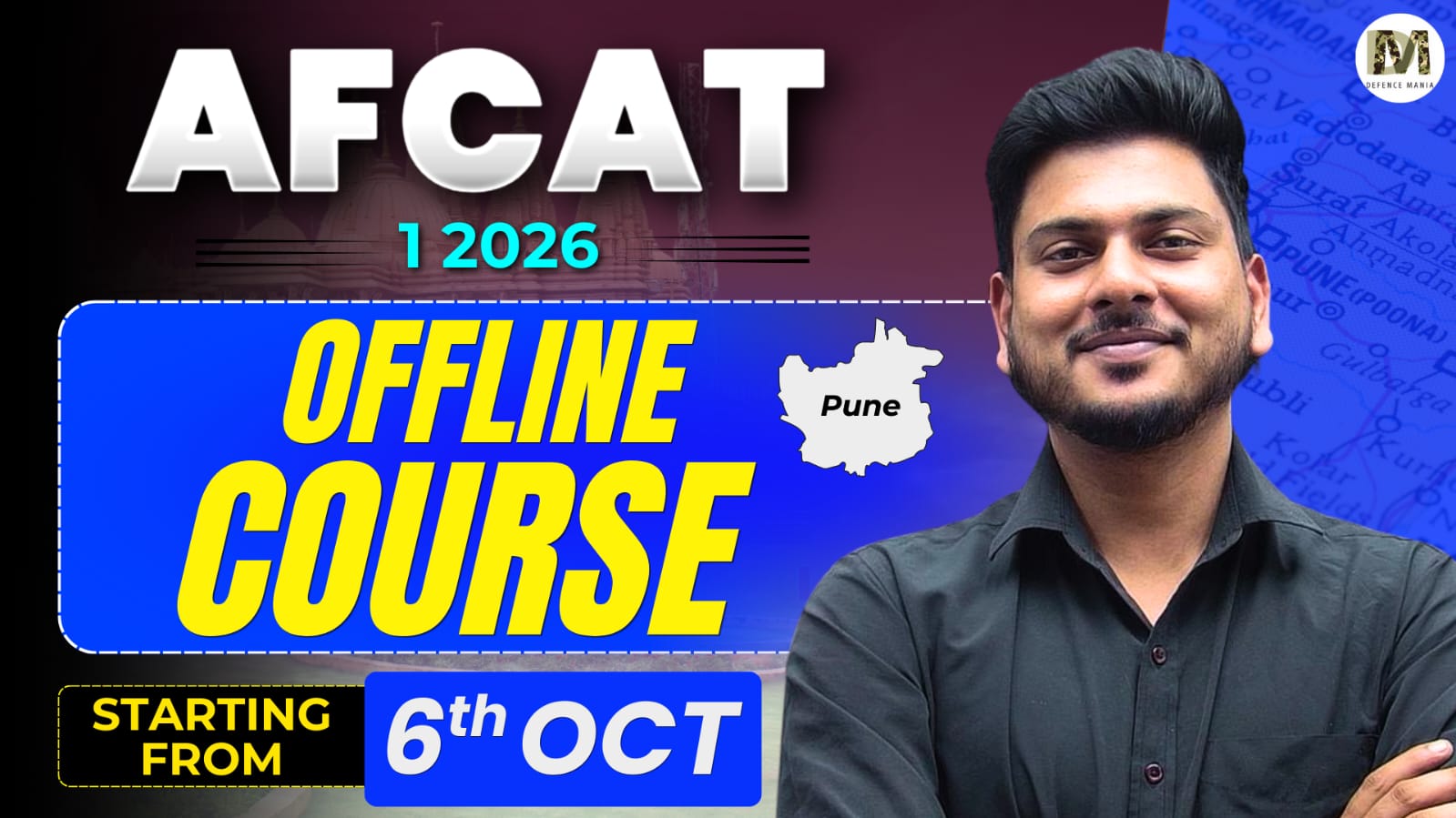 (Registration Only) AFCAT 1 2026 Pune Offline Batch