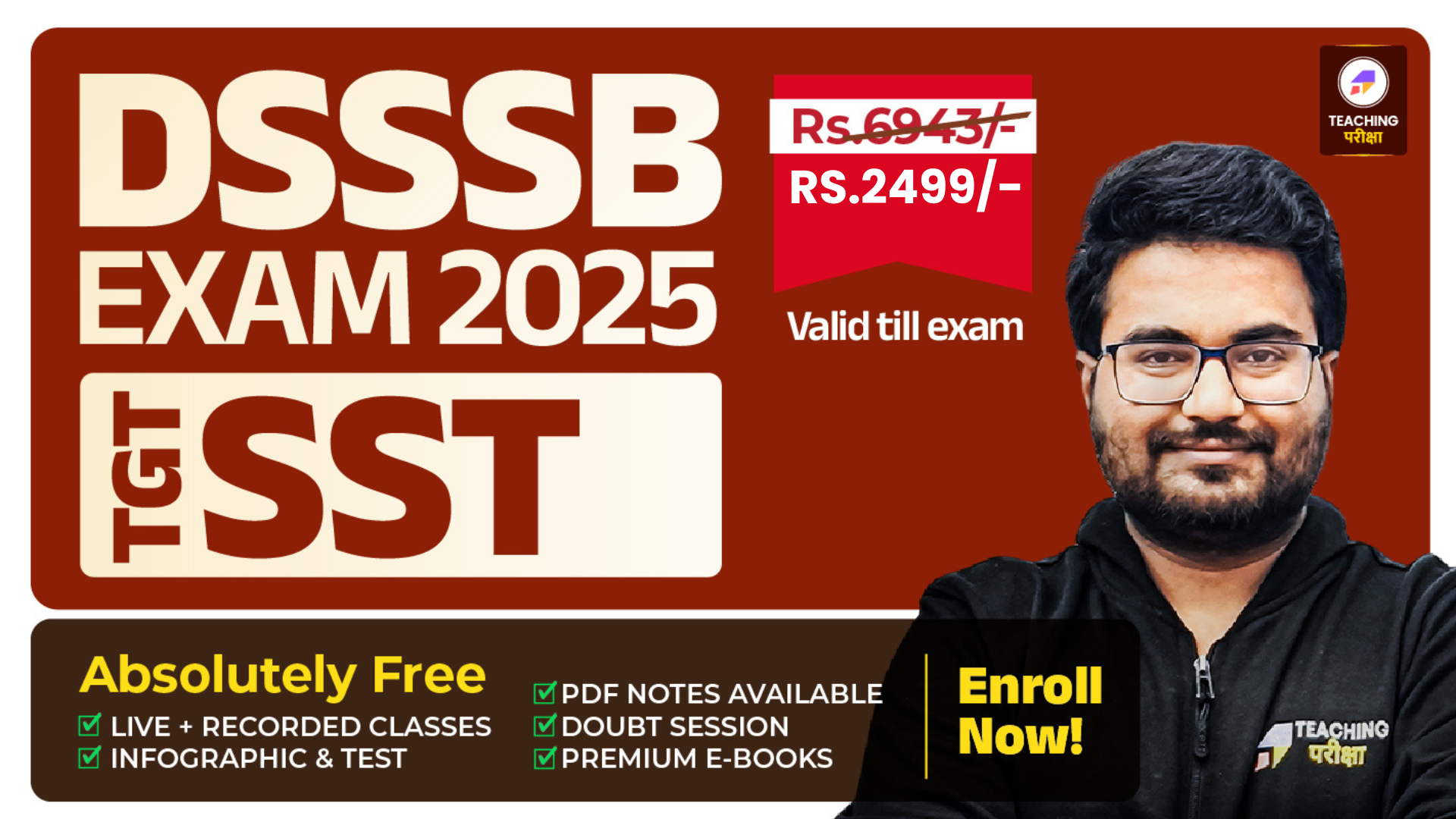 DSSSB TGT (SST) 2025 - DB25 386283