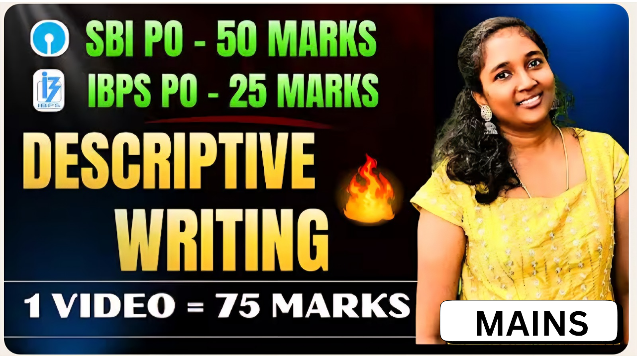 IBPS & SBI PO DESCRIPTIVE SET
