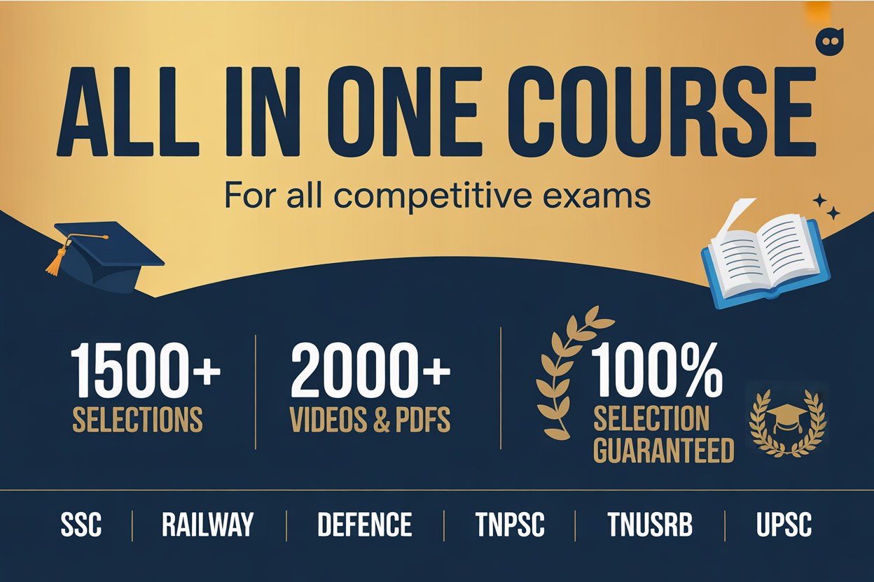 ALL IN ONE COURSE FOR ALL CENTRAL GOVT JOBS