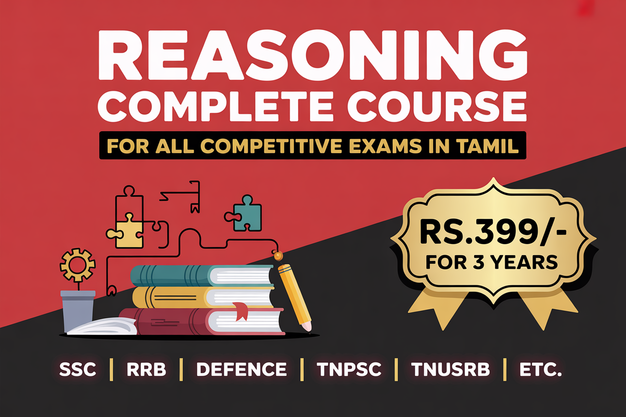 REASONING - COMPLETE COURSE FOR ALL THE EXAMS