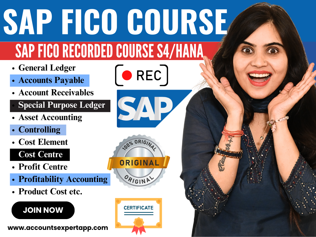 SAP FICO Recorded Course |  Basic to Advance 