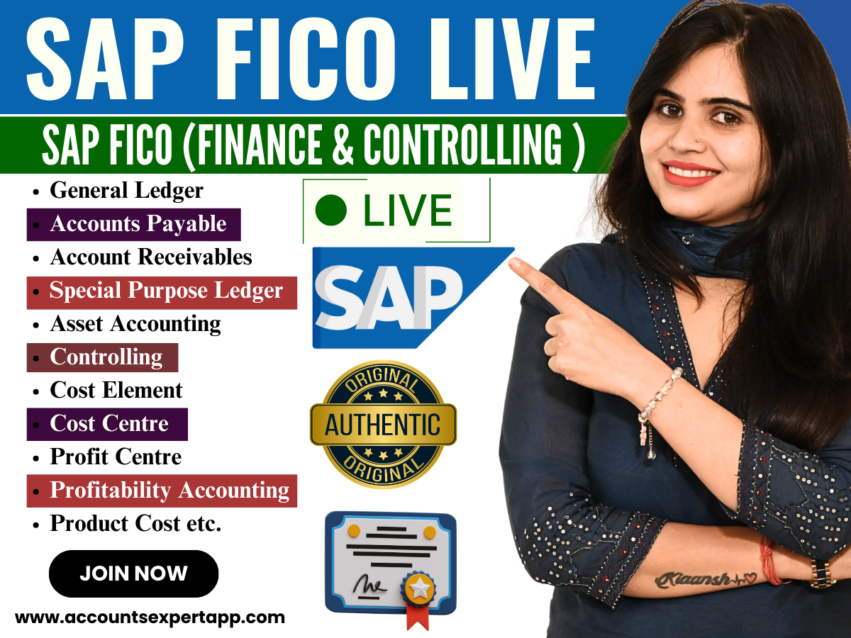 🟢SAP FICO (Finance & Controlling )  Basic to Advance Live Course