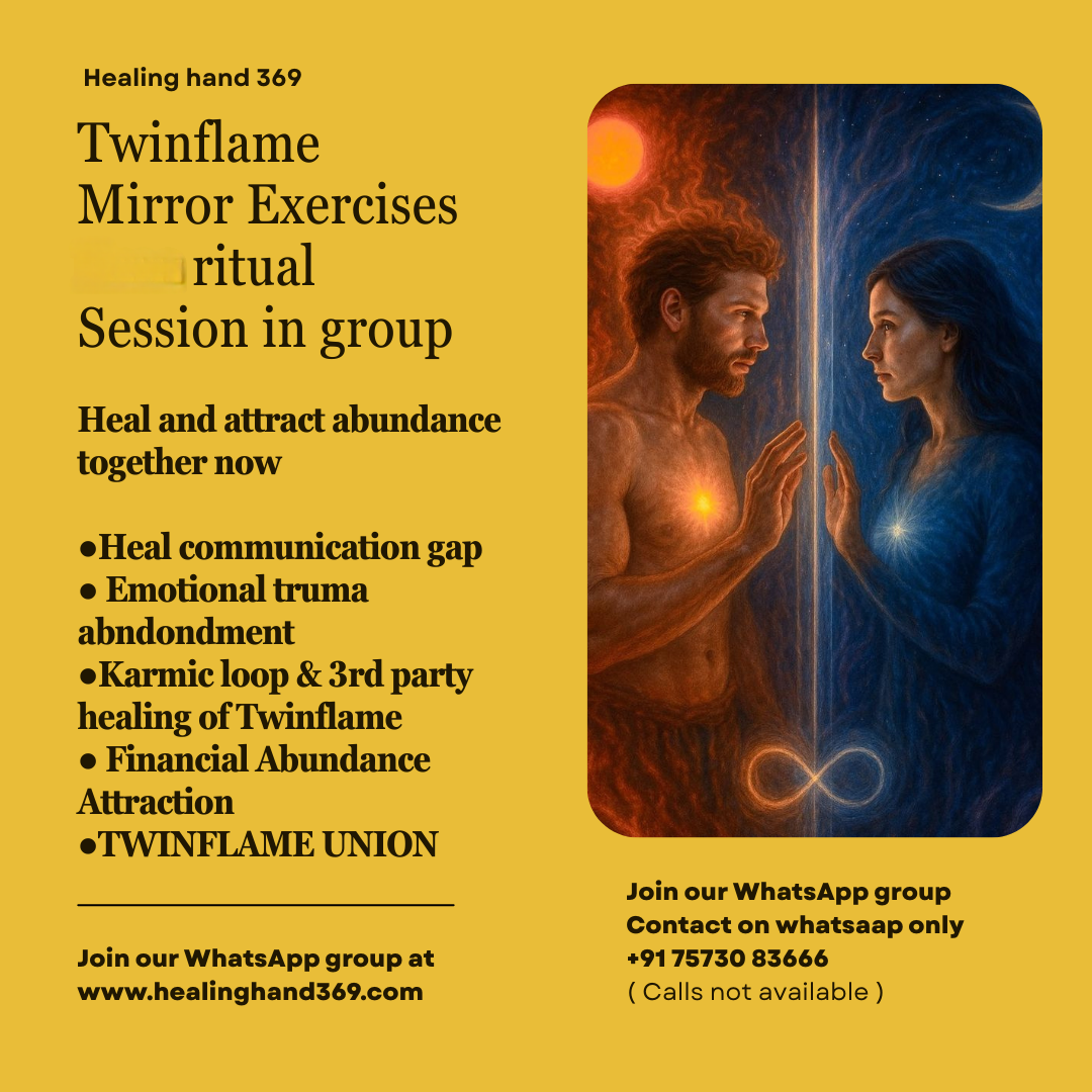 TWINFLAME MIRROR EXERCISES RITUALS SESSIONS 