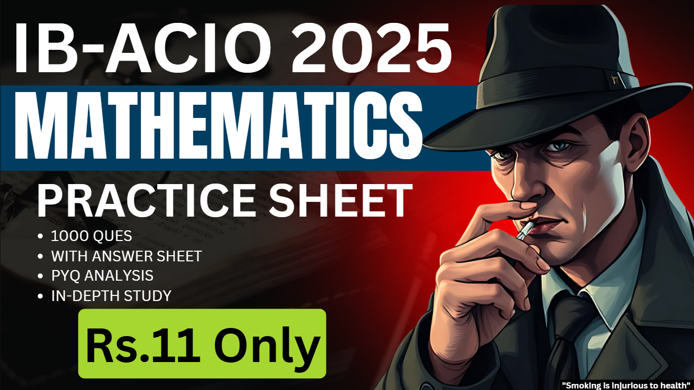 IB-ACIO MATHEMATIC PRACTICE SHEET