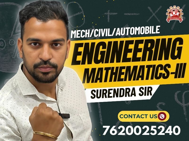 🚀 MATHS-III 🚀[MECH/CIVIL/AUTOMOBILE]