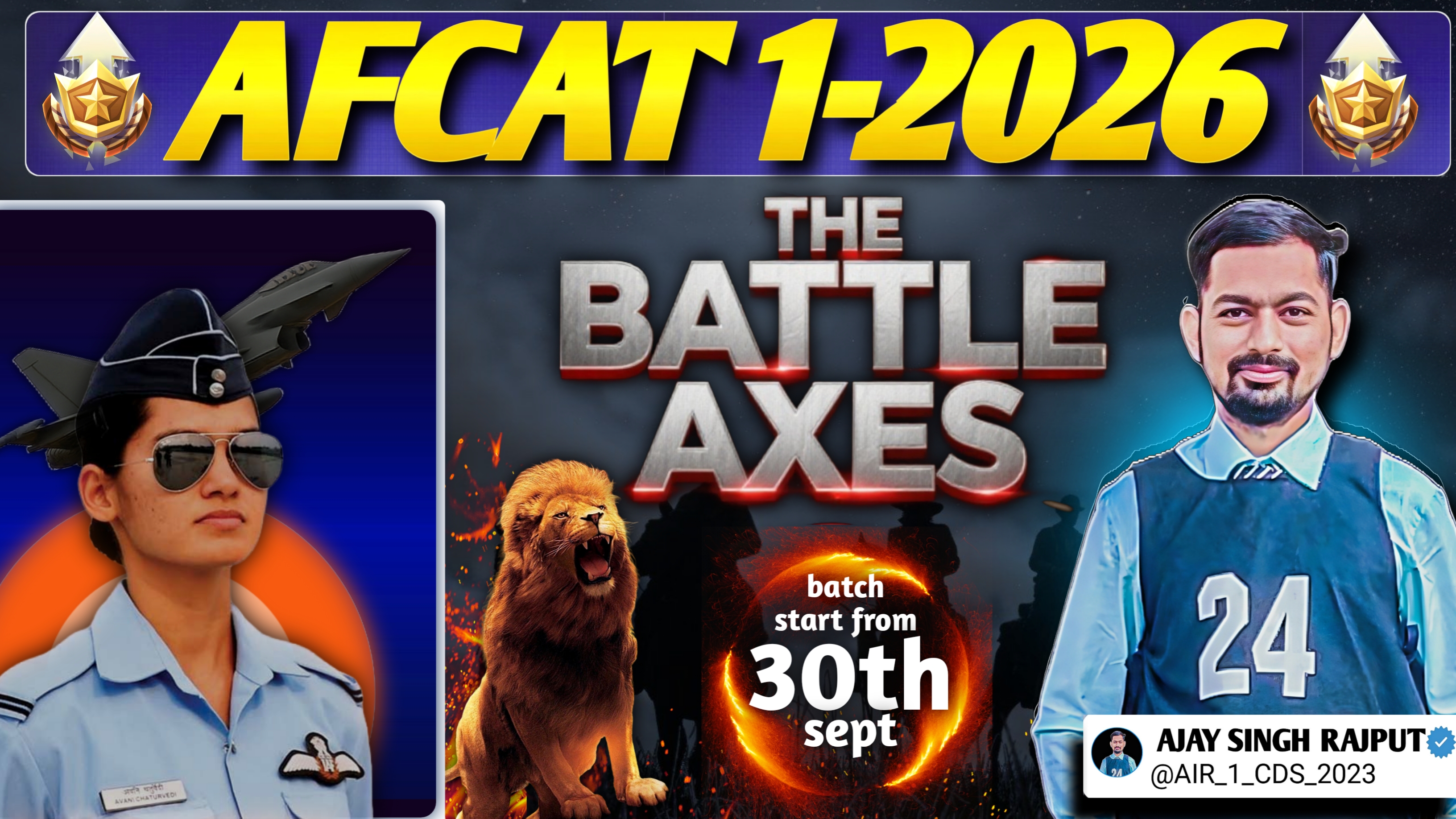 The Battle Axes (AFCAT 1 2026)