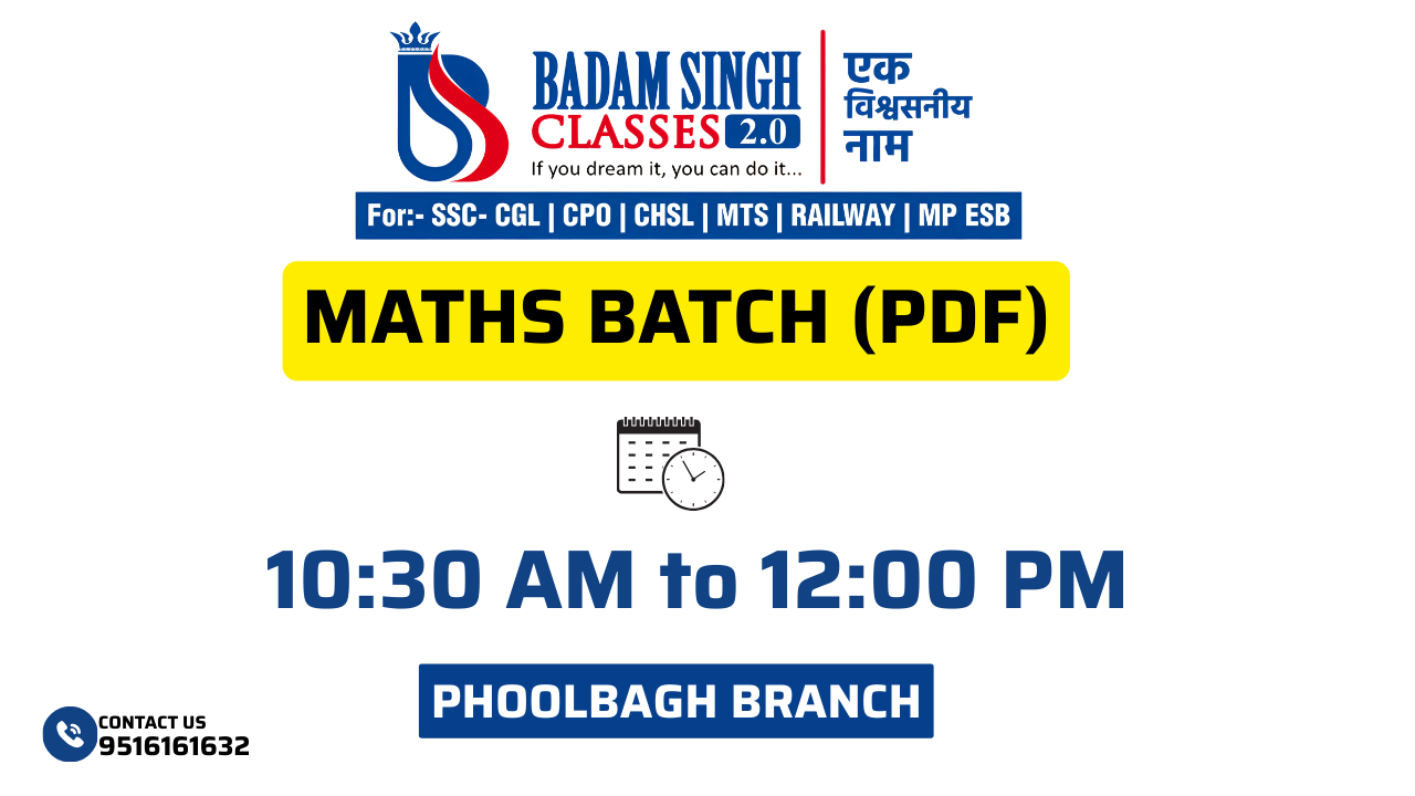 10:30 AM to 12:00 PM Maths Batch's pdfs