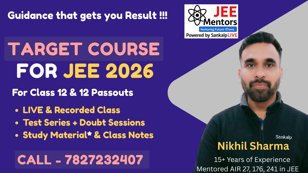 Target Batch for JEE 2026