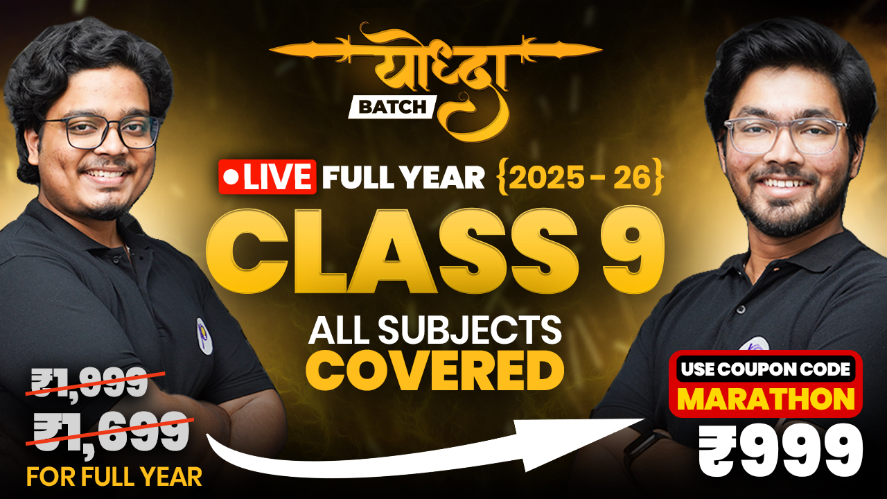 Yoddha LIVE Class 9th Full Year [2025-26]