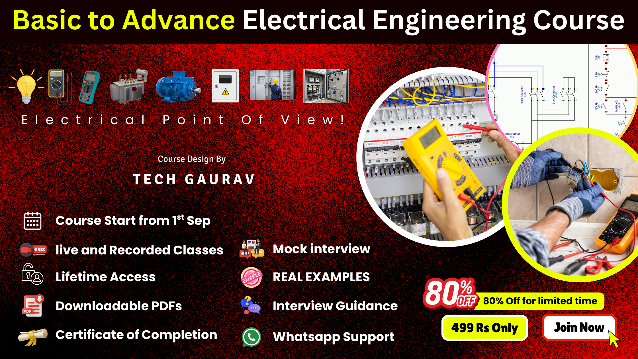 Basic to Advance Electrical Engineering Course