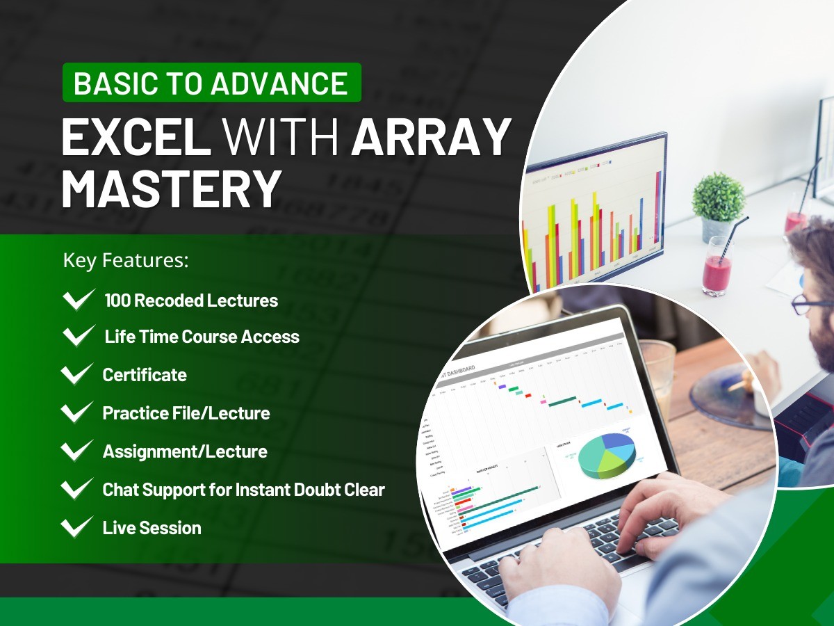 BASIC TO ADVANCE EXCEL WITH ARRAY MASTERY