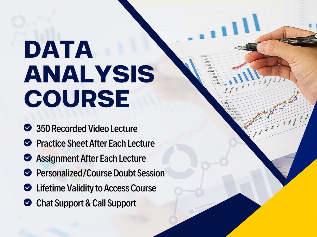 Data Analysis Course (Lifetime Validity)