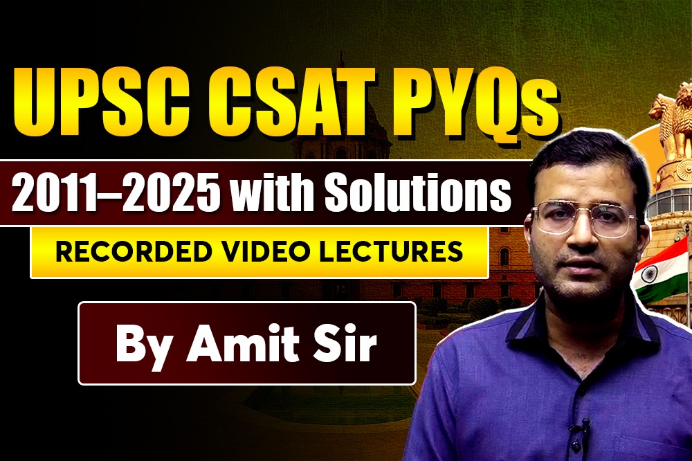 UPSC CSAT PYQs (2011–2025) with Solutions