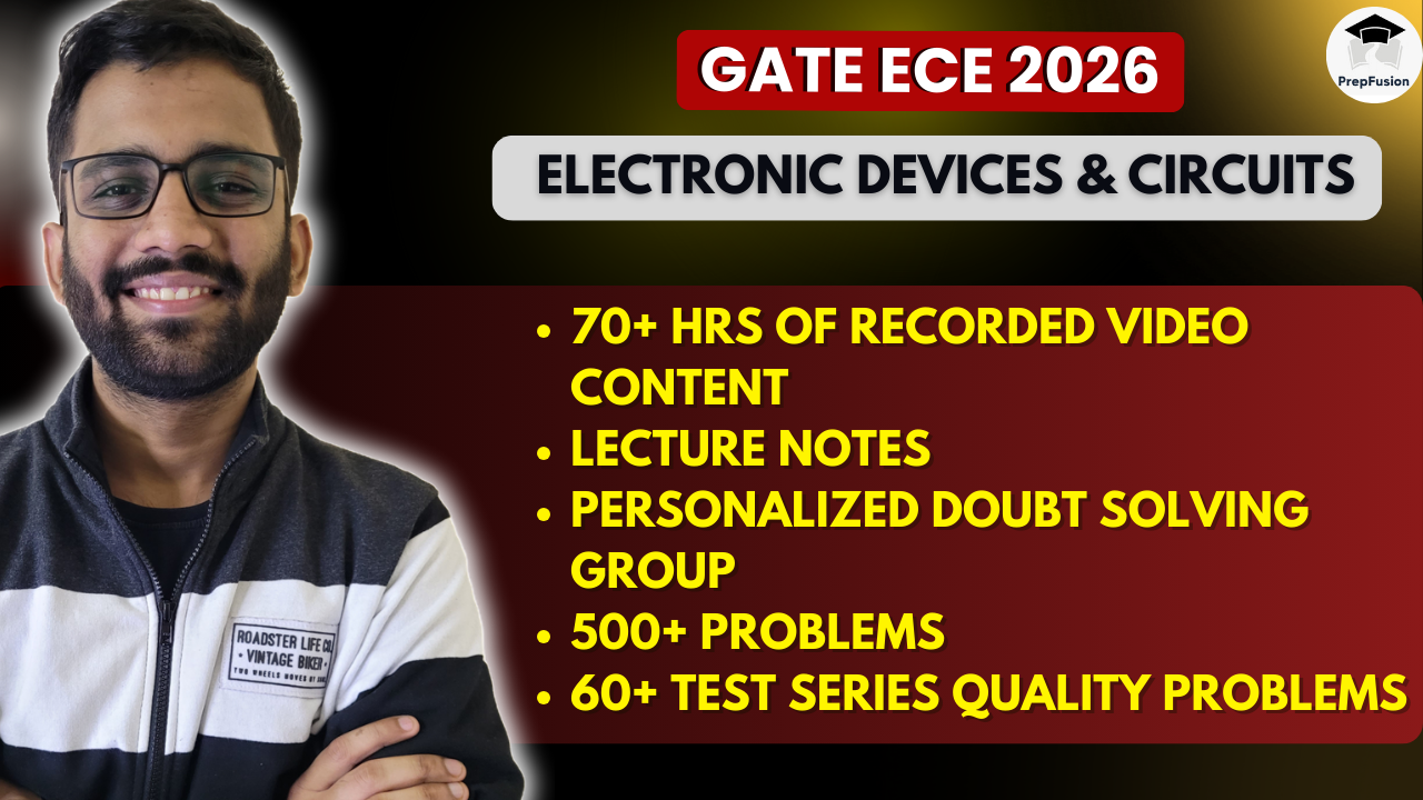 Electronic Devices & Circuits (EDC) for GATE 2026