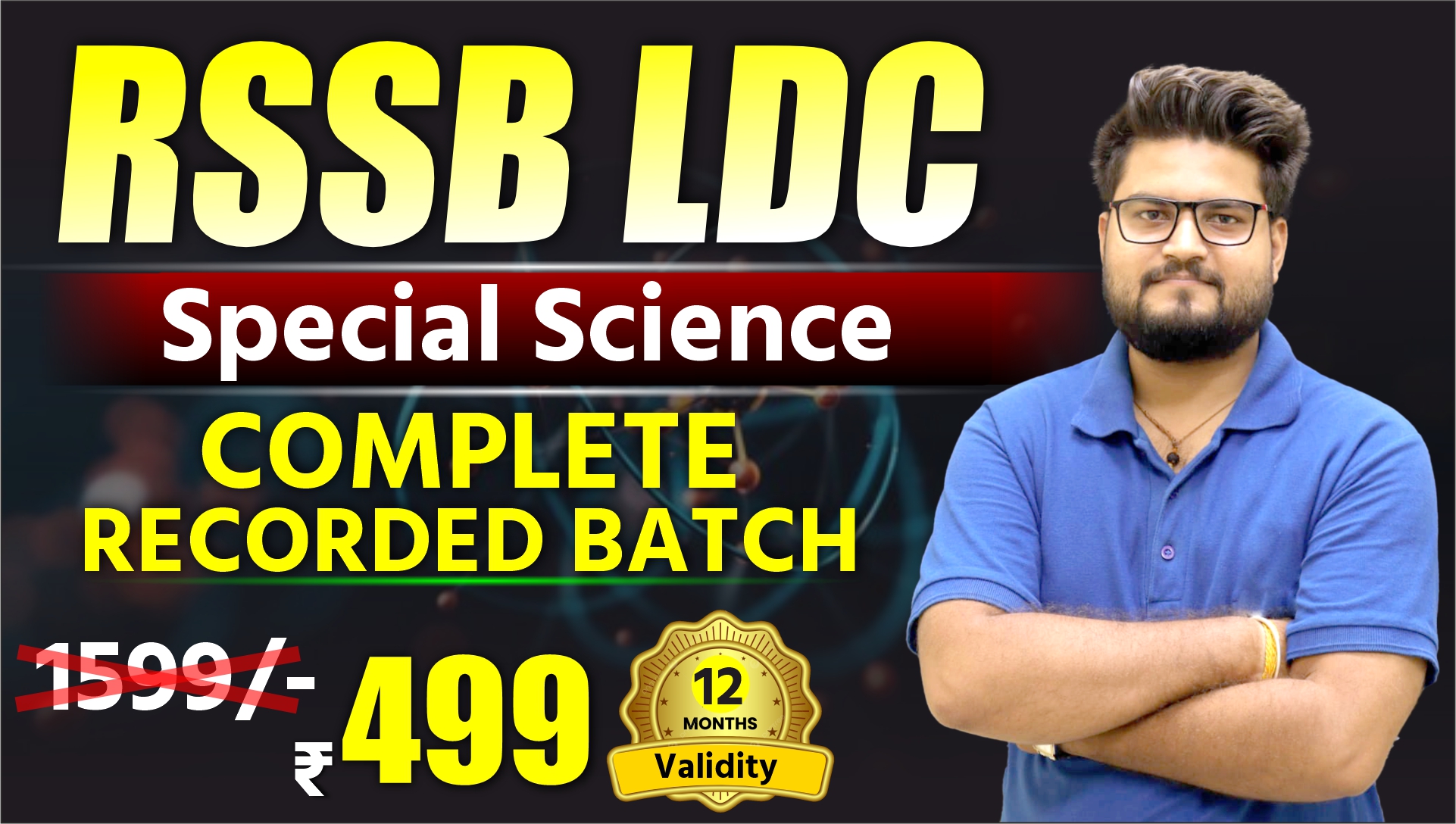 RSSB LDC SCIENCE SPECIAL COURSE