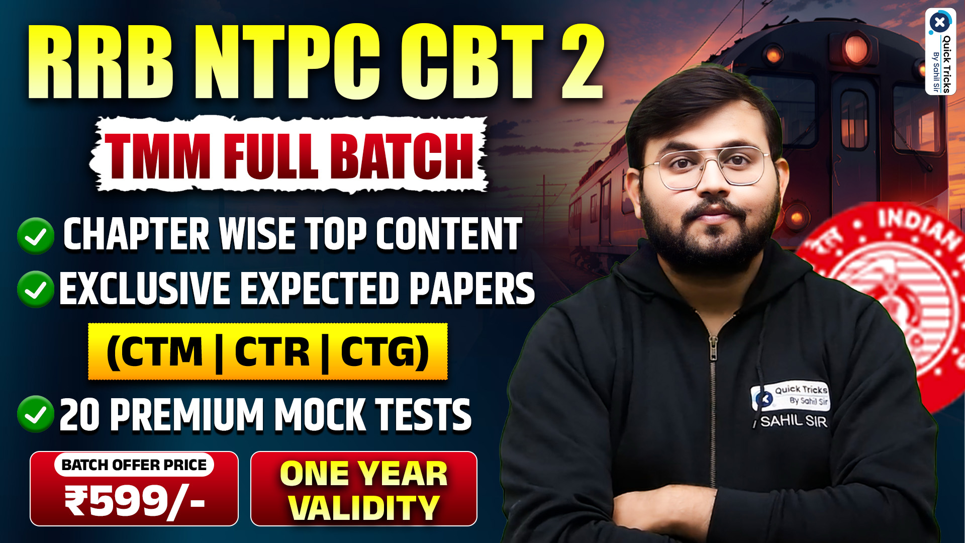 RRB NTPC CBT 2 The Merit Masters