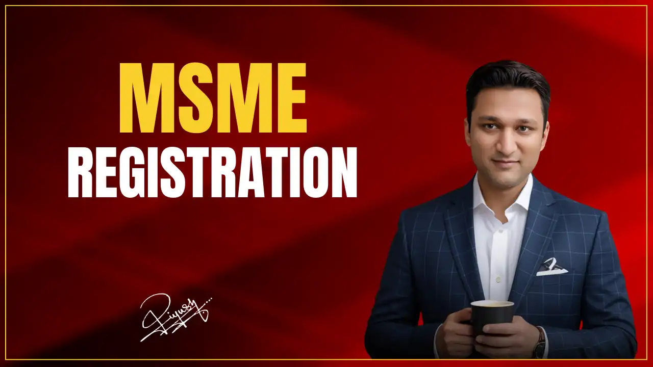 MSME Registration Process of Proprietor - 2026