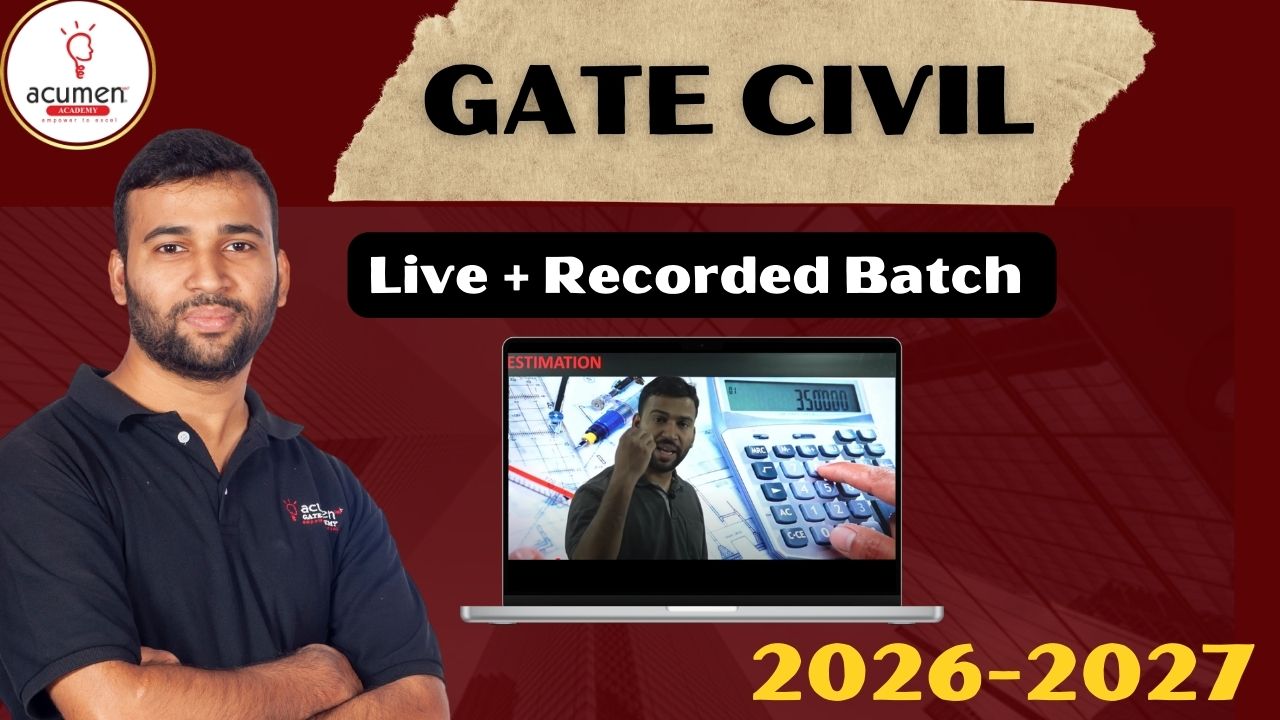 GATE Civil Online Batch (Winners Batch)