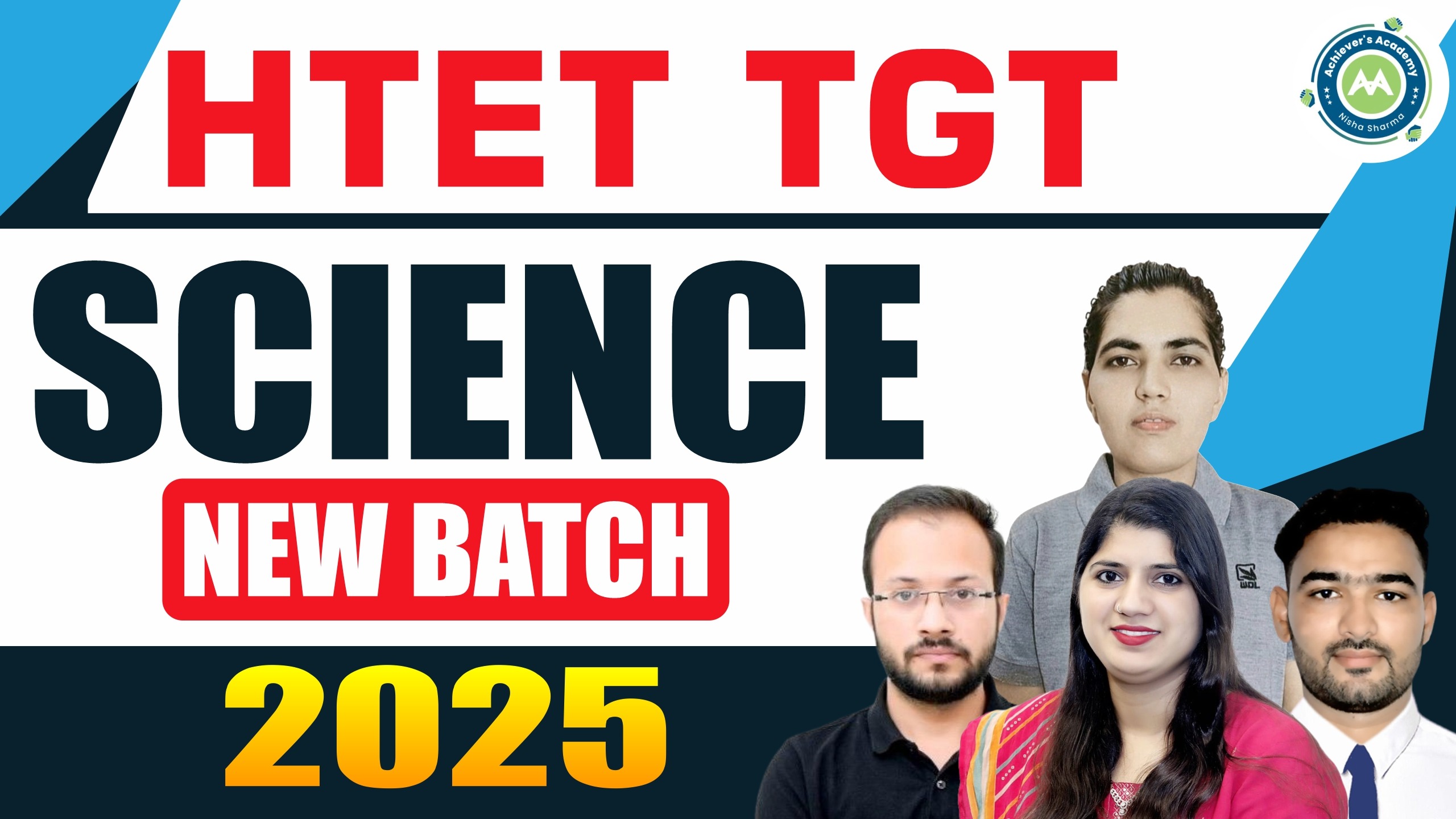 TGT Science New Live Batch For HTET 2025 Exam