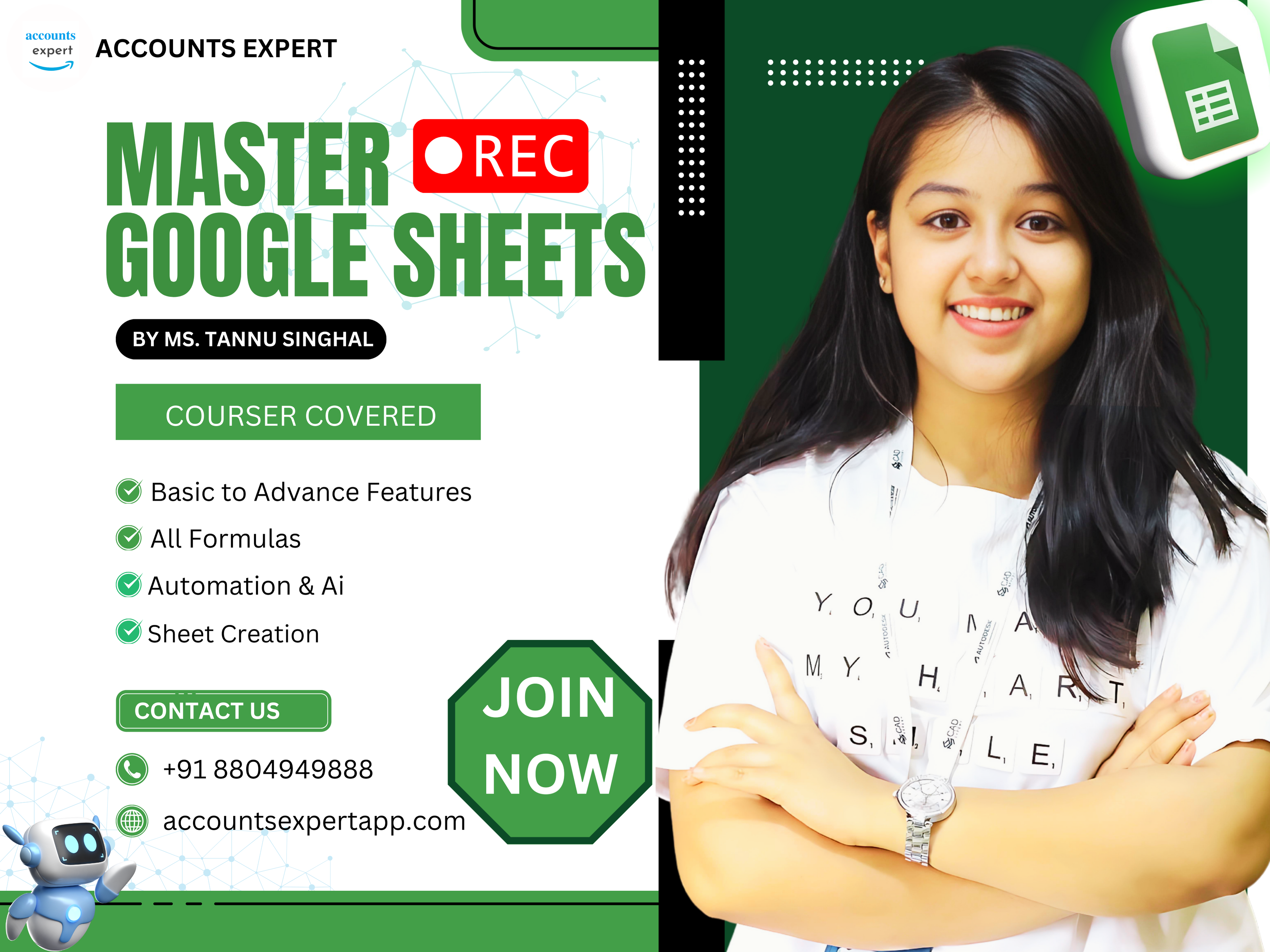 Google Sheets Course: From Beginner to Expert