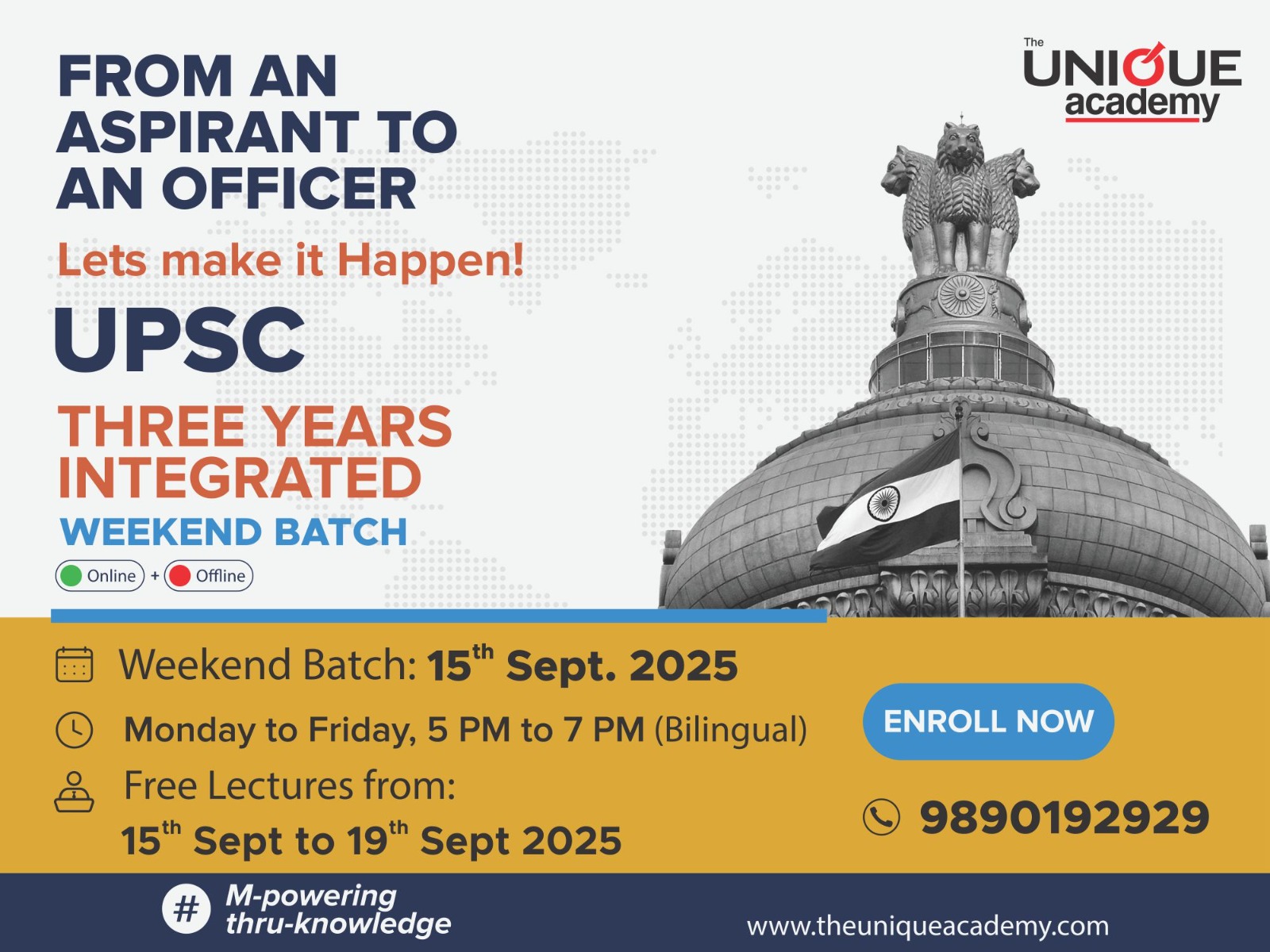 15th SEPT 2025 : 1st YEAR INTEGRATED ENGLISH WEEKDAYS (ONLINE)