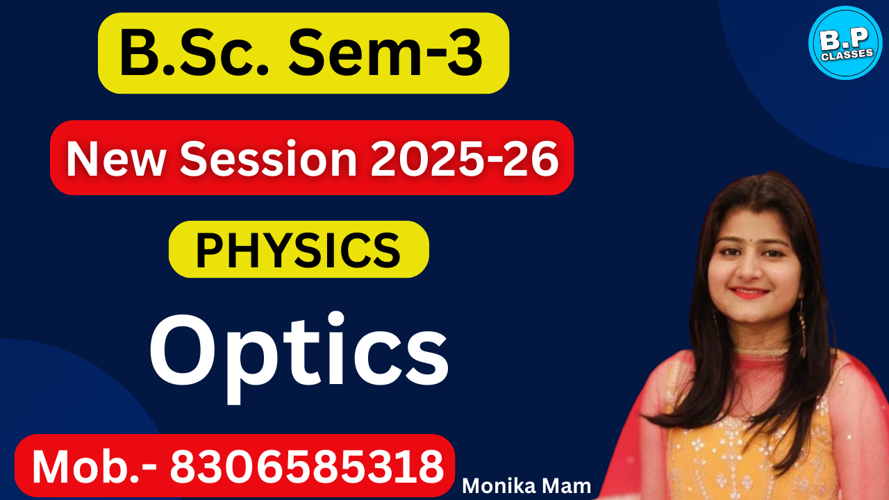 SEM-3 OPTICS 2025-26