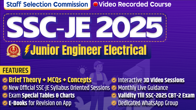 SSC-JE 2025 Theory + MCQ Course 
