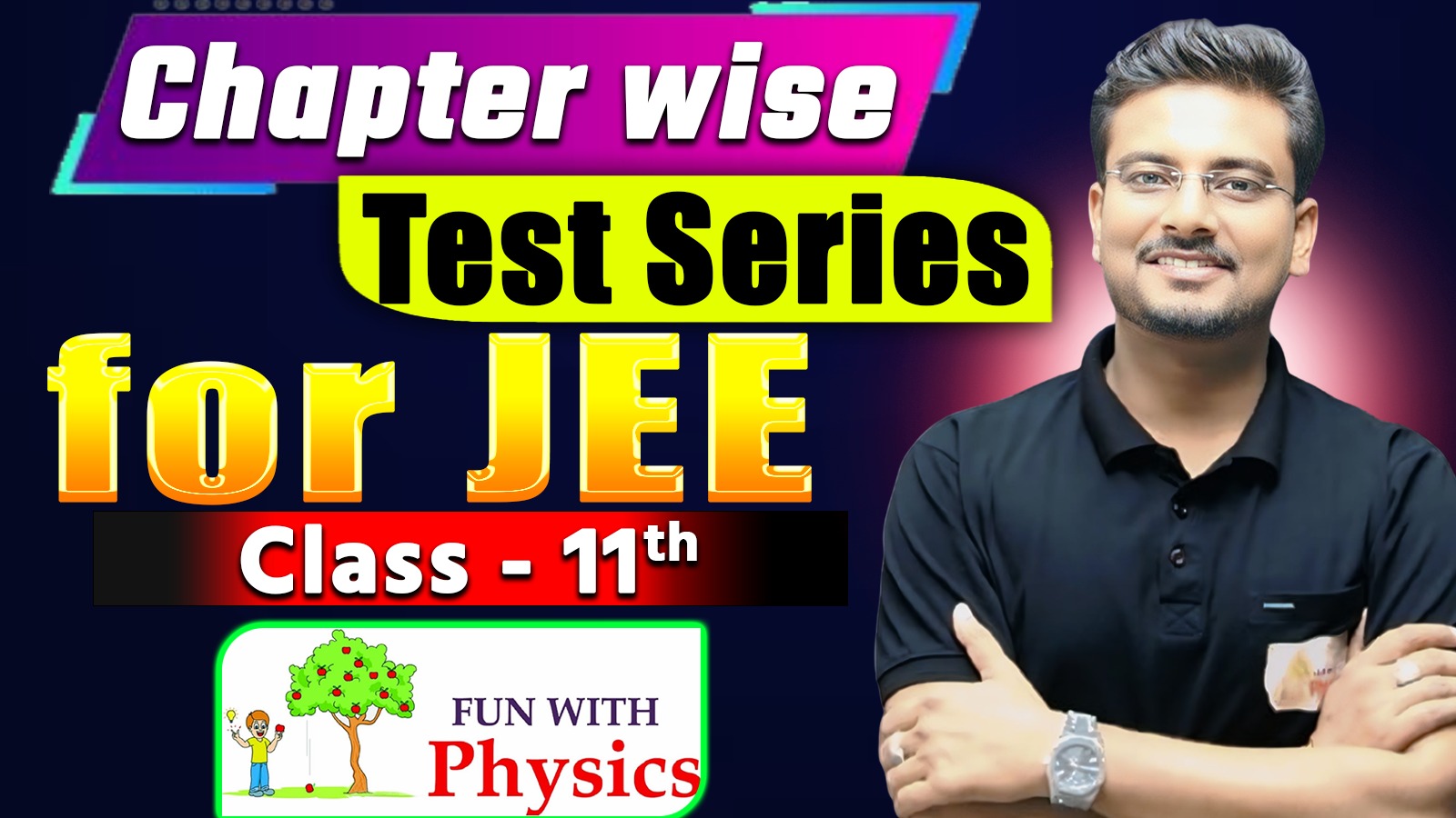 Chapter Wise Test Series for JEE Class 11th