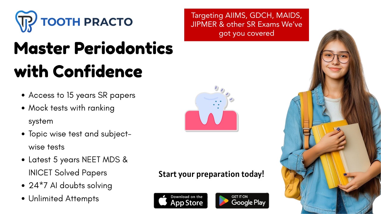 PERIODONTICS SR TEST SERIES