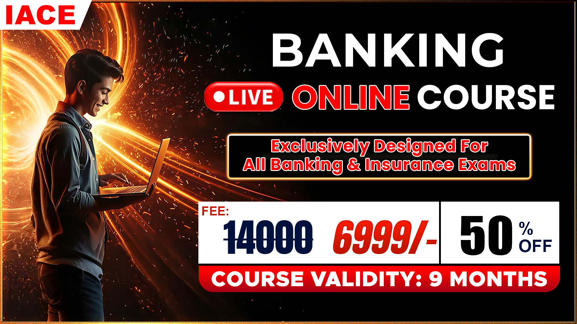 BANKING LIVE ONLINE COURSE (9 MONTHS VALIDITY)