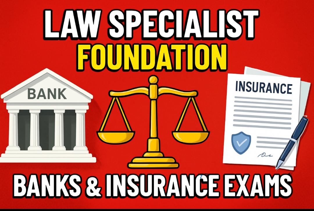 LAW SPECIALIST FOUNDATION (Bank & Insurance Exams)