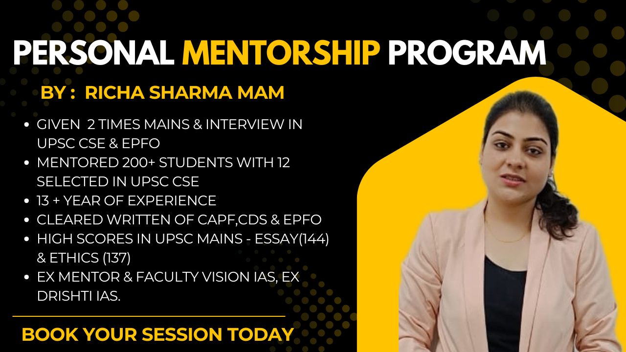 Mentorship Program UPSC 2025/26