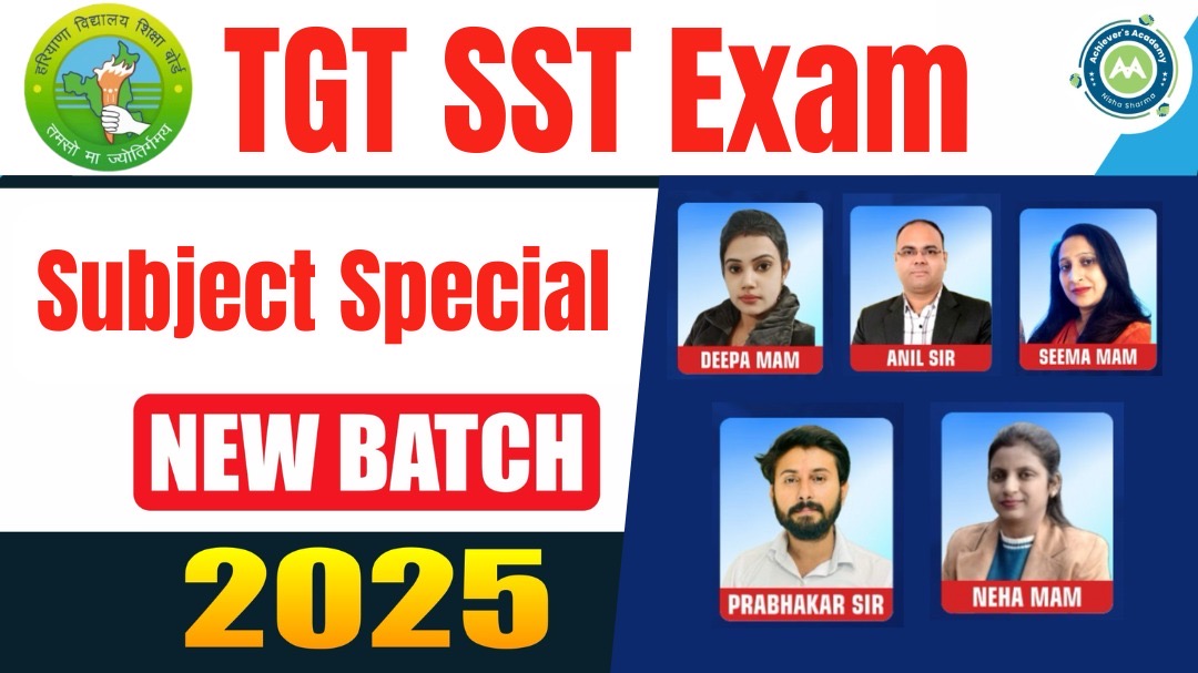 Tgt SST New Batch For Htet / Dsssb ..Subject Spl 