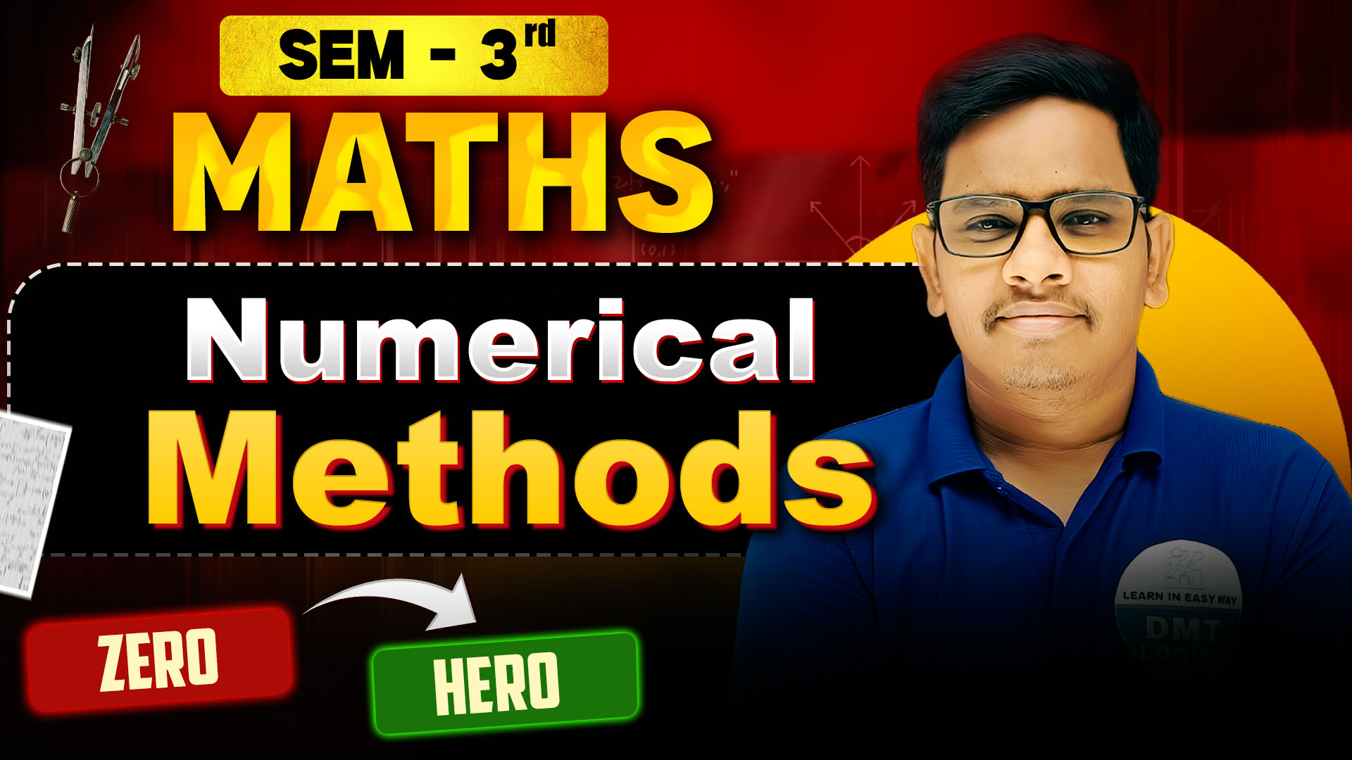 Numerical Methods - 3rd Sem Maths