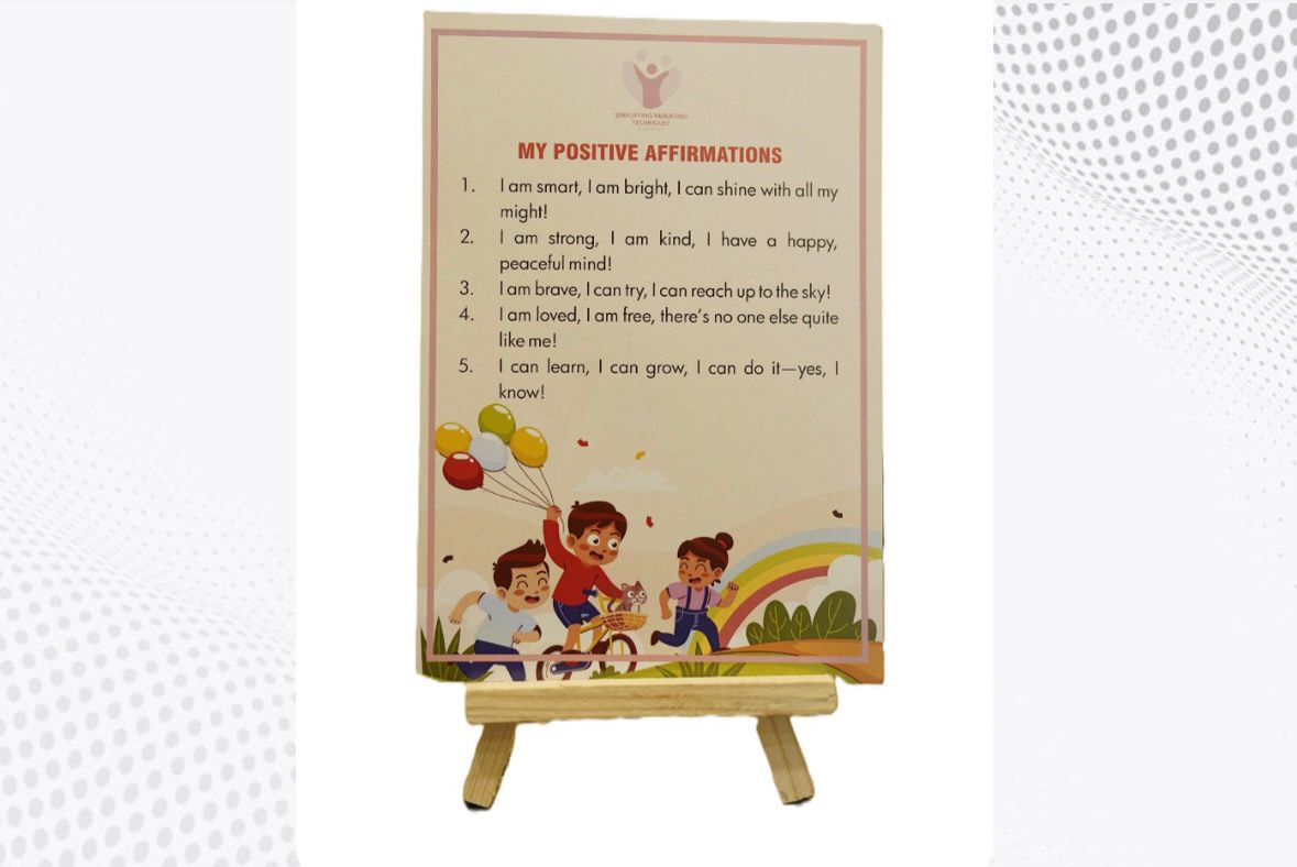 Kids Affirmation card
