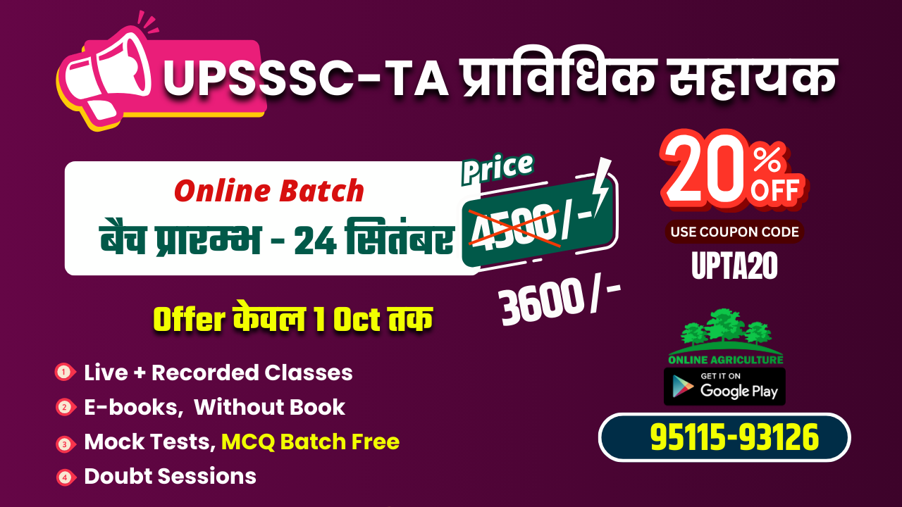UPSSSC-TA प्राविधिक सहायक - 24 सितंबर 2025 Without Book