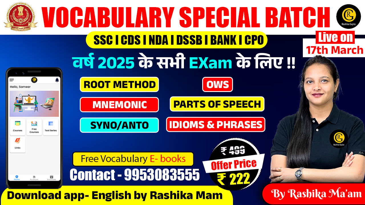 VOCABULARY SPECIAL BATCH