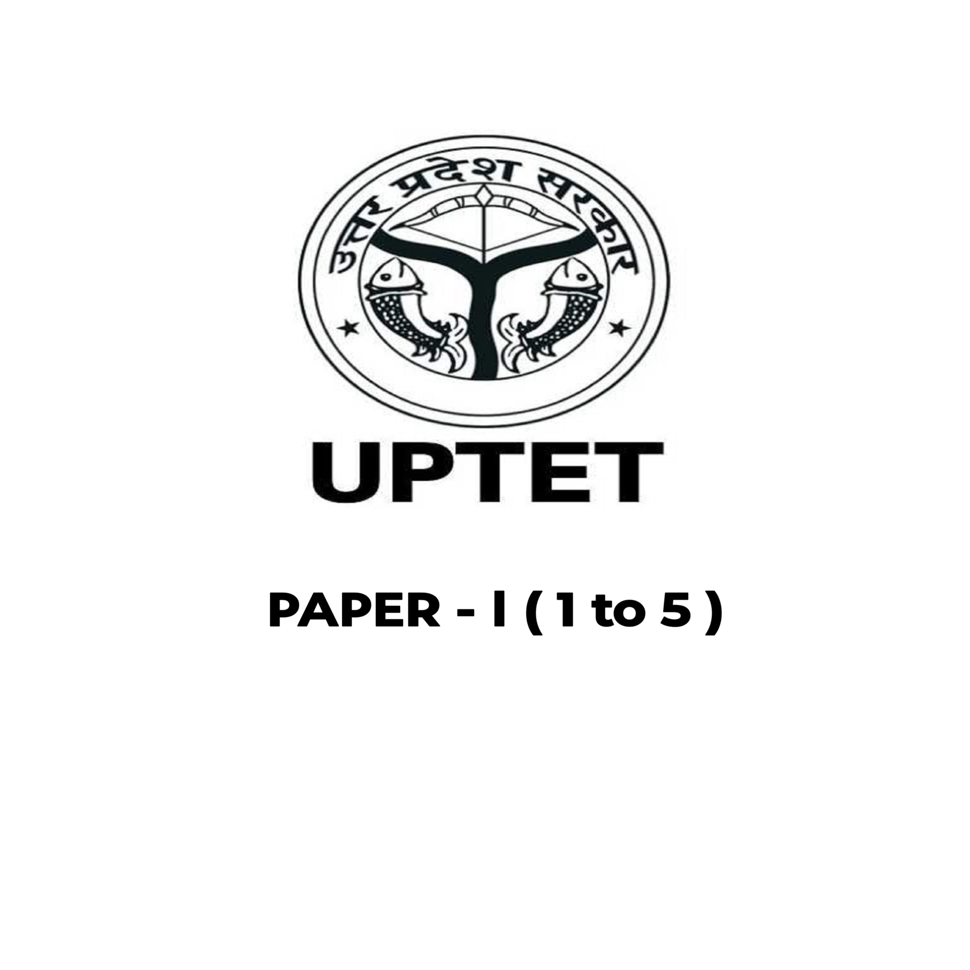 UP TET PRIMARY (1-5)