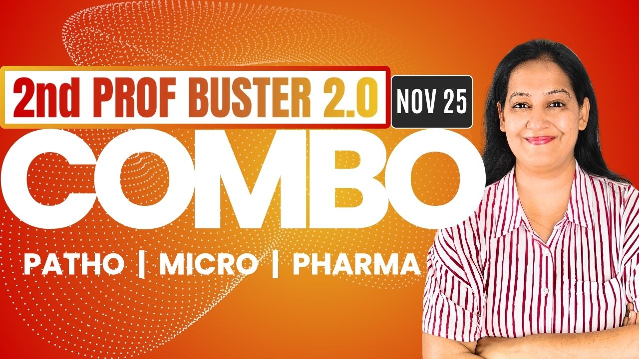 2nd Prof Buster 2.0 Combo (Patho / Micro / Pharma )