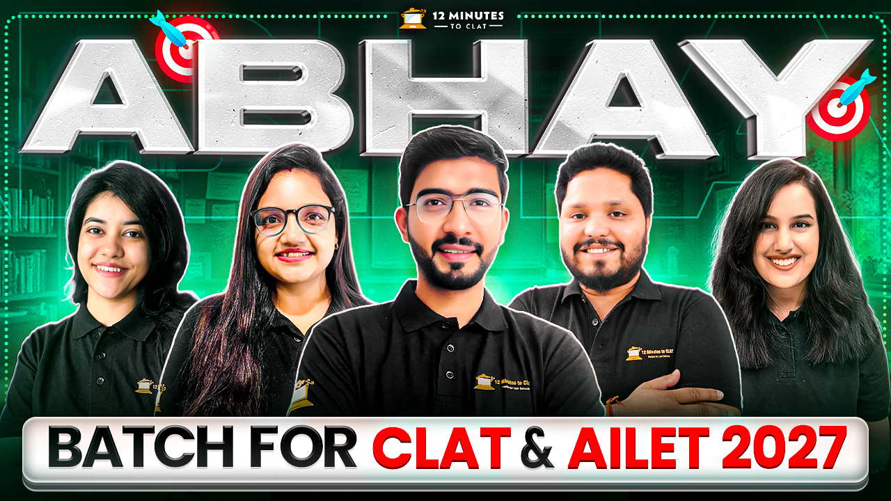 ABHAY - Foundation Course for CLAT & AILET 2027