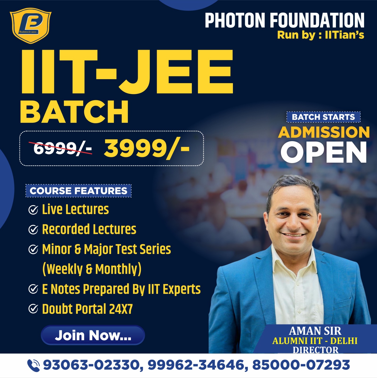 IIT-JEE  BATCH